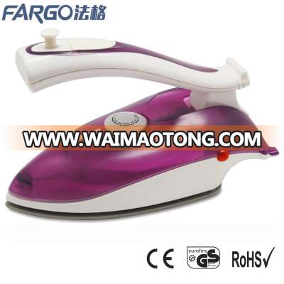 PL-368 foldable handle mini electrical travel steam iron